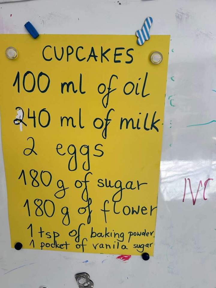 Stage anglais thème cuisine enfants Saint-Michel-sur-Orge